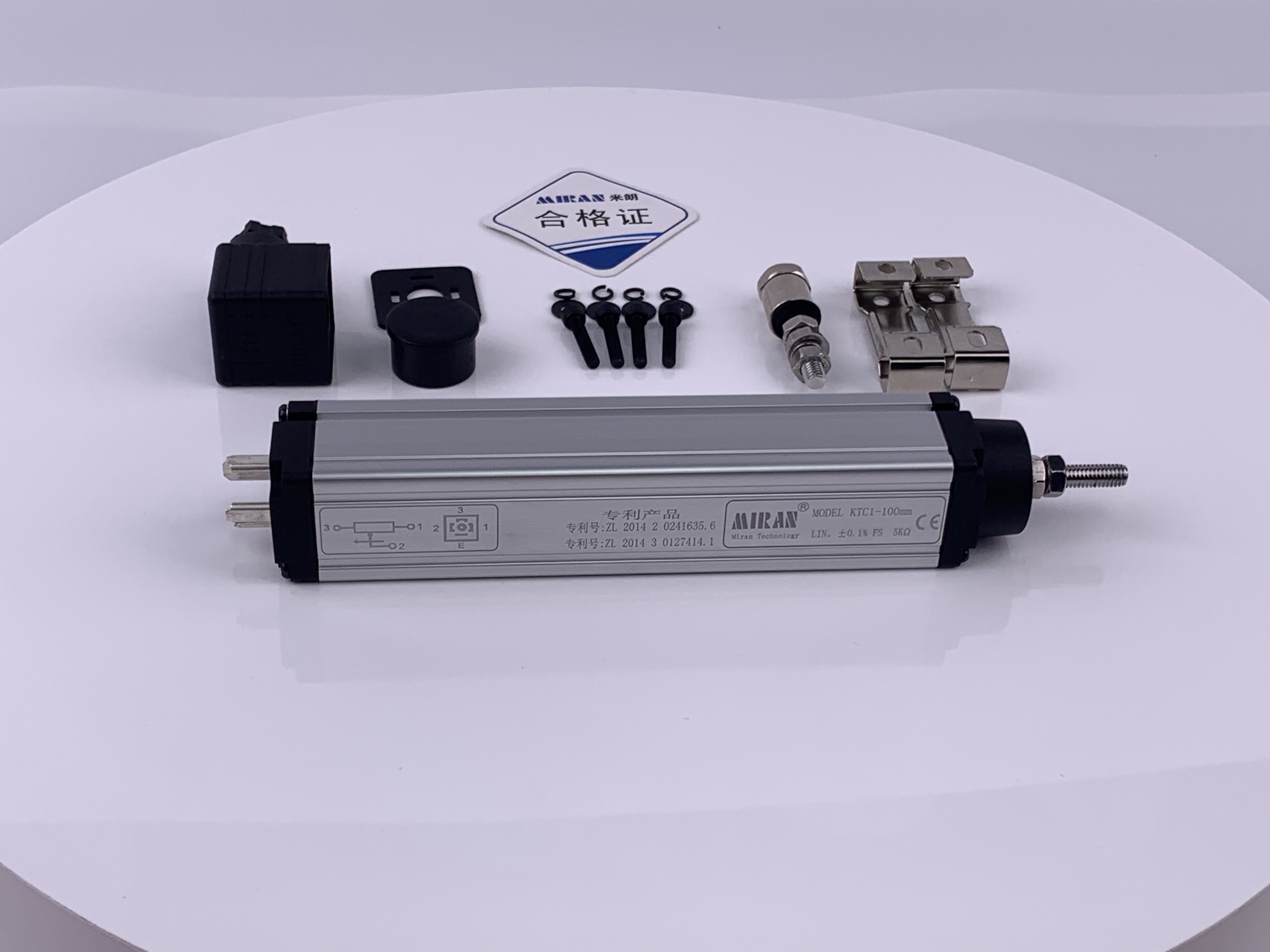 MIRAN米朗電子尺直線位移傳感器KTC1